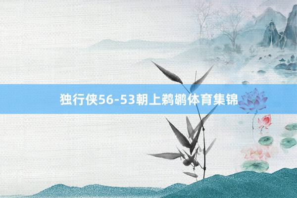 独行侠56-53朝上鹈鹕体育集锦